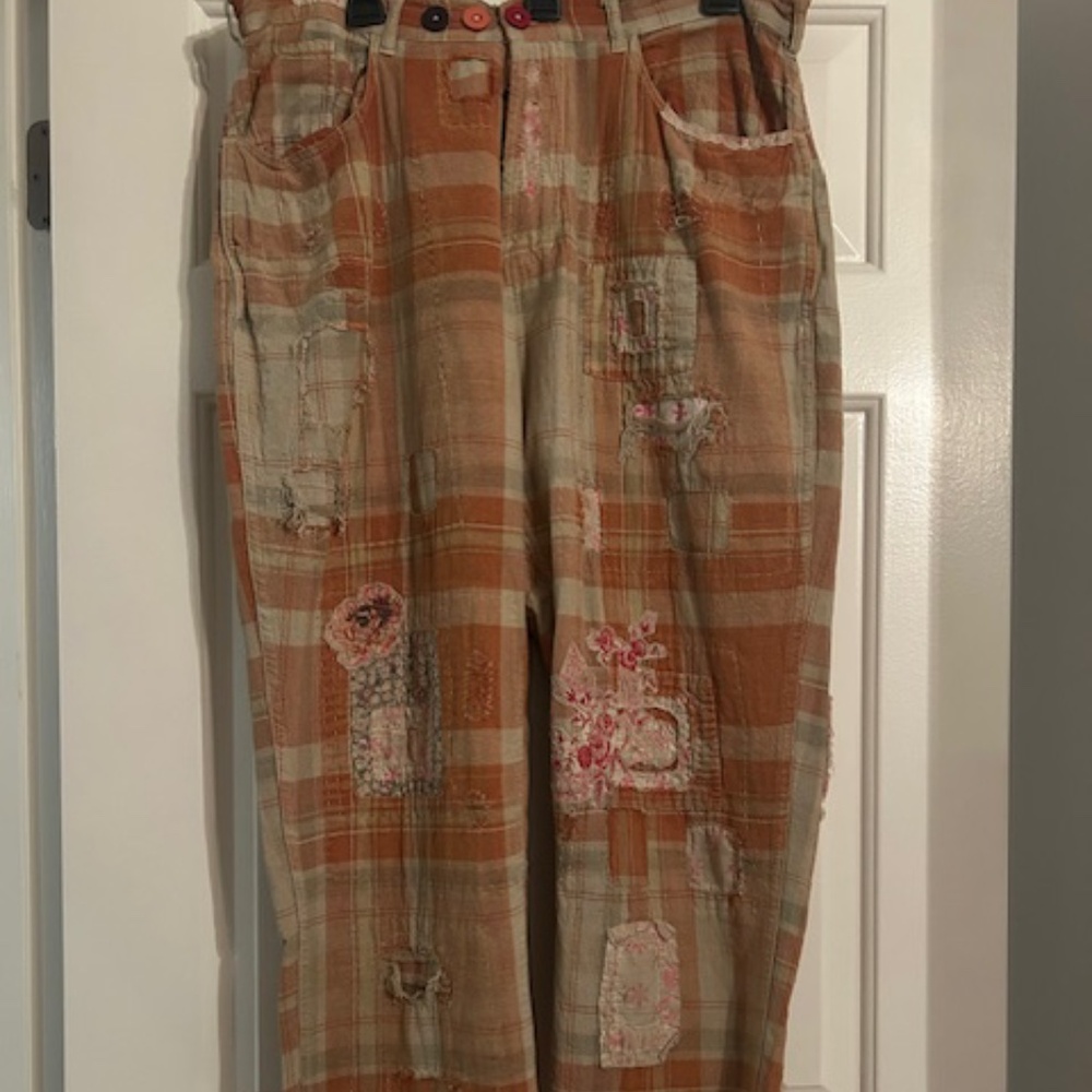Magnolia Pearl Patchwork Crossroads Pants